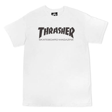 T-Shirt Thrasher Skate Mag White