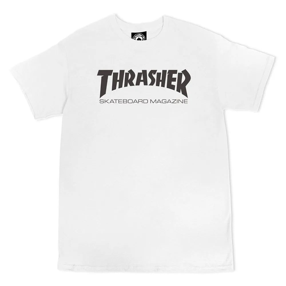 T-Shirt Thrasher Skate Mag White