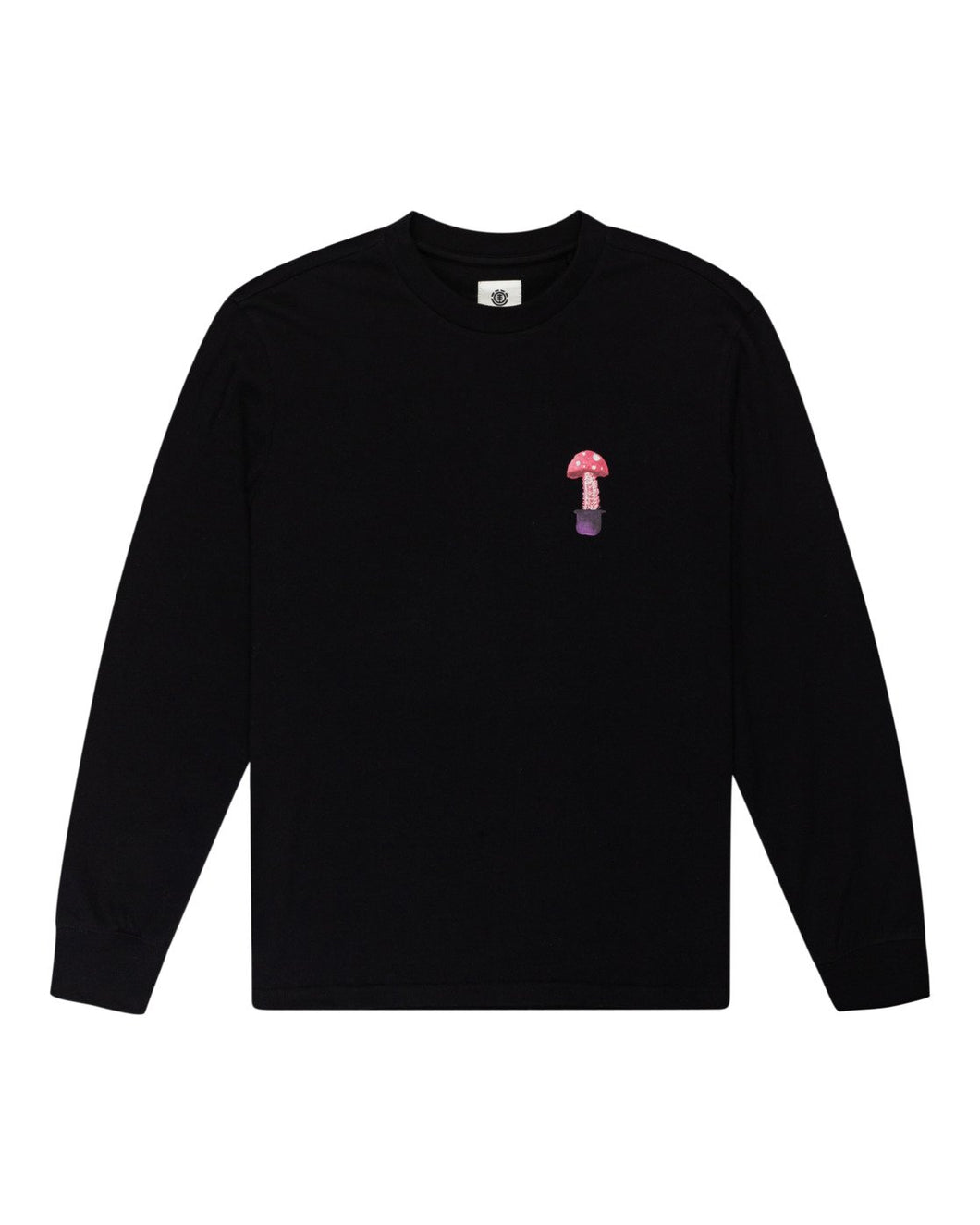 T-shirt À Manches Longues Element Pop Shrooms Black
