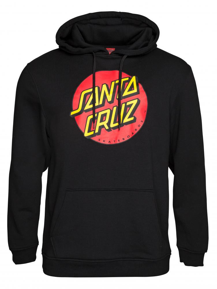 Sweat À Capuche Santa Cruz Classic Dot Black