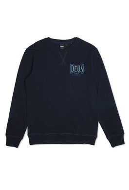 Sweatshirt Deus Avenue Blue