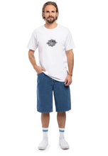 Short Homeboy X-tra Baggy Washed Blue