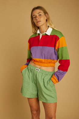 Polo Sweat-shirt Femme Graine Brume Multi