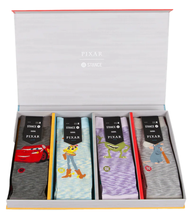 STANCE socks Coffret Pixar 4 paires