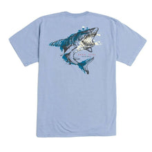 Tee-Shirt Dark Seas Mouthful faded denim