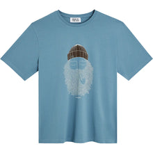 T-Shirt Bask In The Sun Smoking Pipe Ice