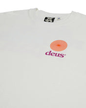 T-Shirt Deus Strata Vintage White