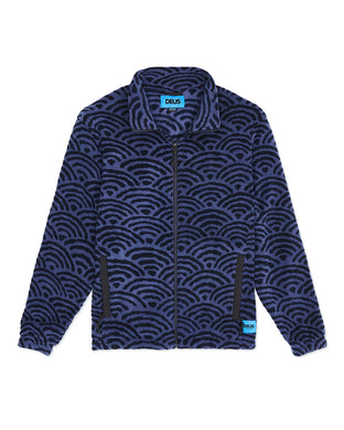 Veste Polaire Deus Nihon Zip Fleece Navy