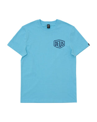 T-Shirt Deus Biarritz Address Sky Blue