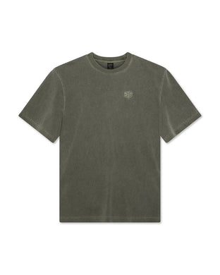 T-Shirt Deus Shield Garment Dyed Cypress Green
