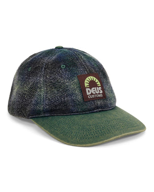 Casquette Deus Vacay Check Black Check