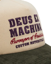 Casquette Deus Gumshoe Cord Trucker Cream