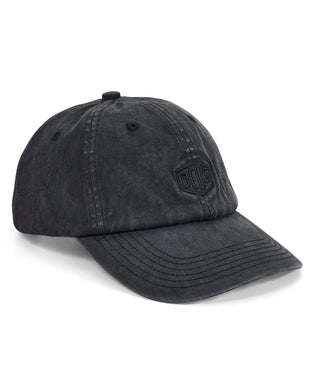 Casquette Deus Shield Garment Dyed Dad Black