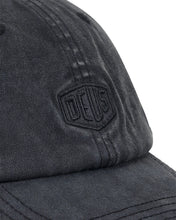 Casquette Deus Shield Garment Dyed Dad Black
