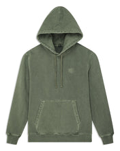Sweat À Capuche Deus Shield Garment Dyed Cypress Green