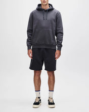 Sweat À Capuche Deus Shield Garment Dyed Black