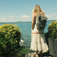 Northcore wax canvas backpack