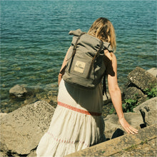 Northcore wax canvas backpack
