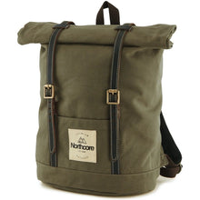Northcore wax canvas backpack