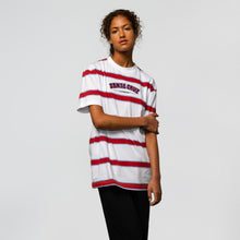 T-SHIRT SANTA CRUZ COLLEGIATE SC STRIPE WHITE