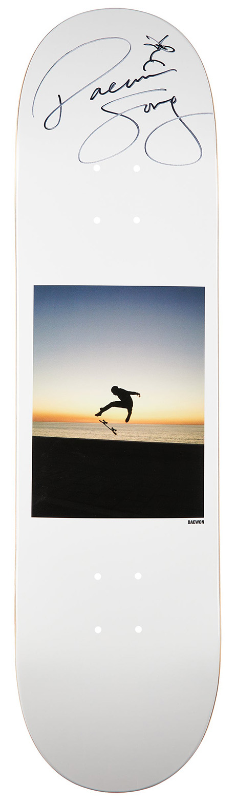 THANK YOU DECK Daewon Song new year 8.5 signée
