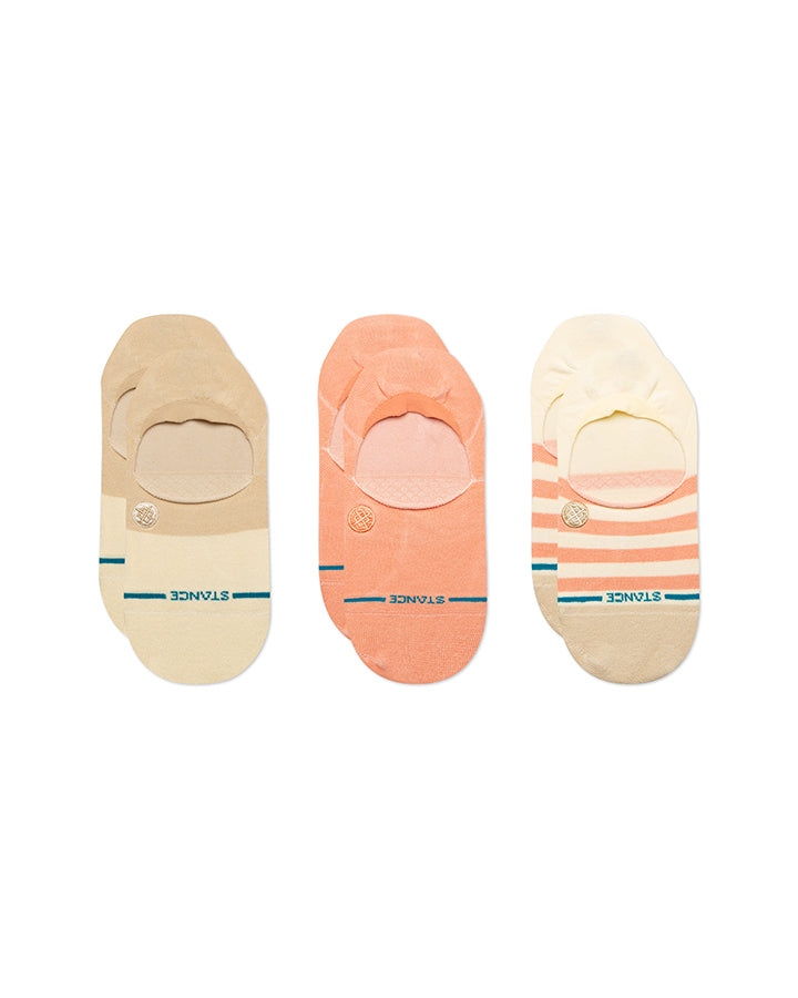 Pack de 3 chaussettes Stance women absolute rose
