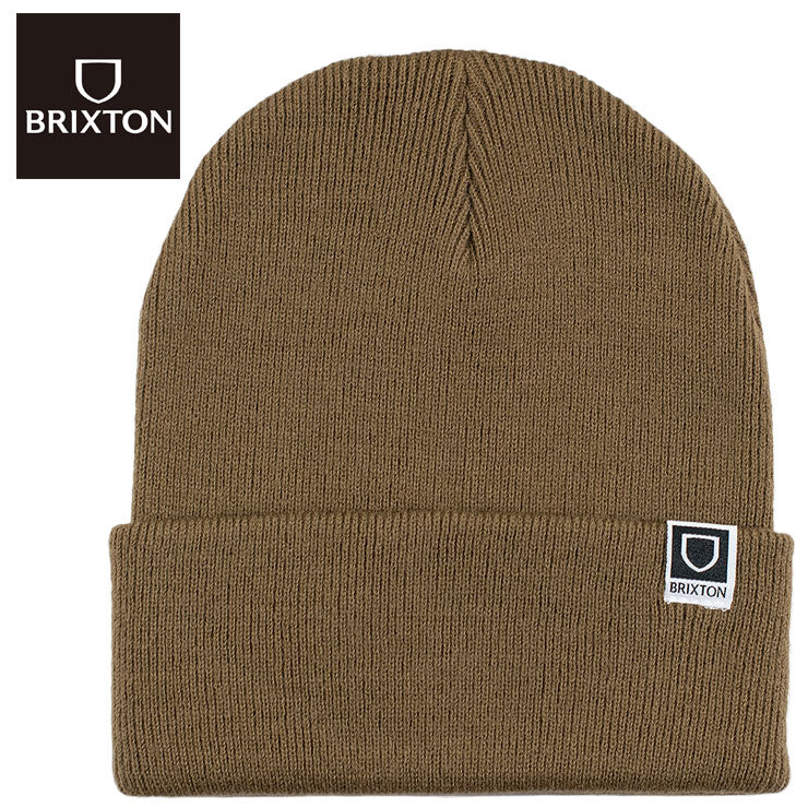 BRIXTON BEANIE HARBOR BETA COYOTE BROWN
