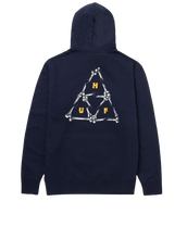 HUF HOODIE BROKEN BONES TT P/O