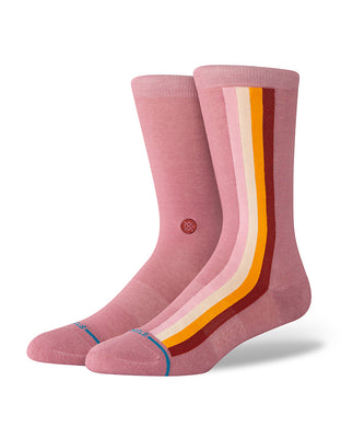 Chaussettes Stance Camino crew pink