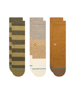 Pack de 3 chaussettes Stance Cubical Butterblend