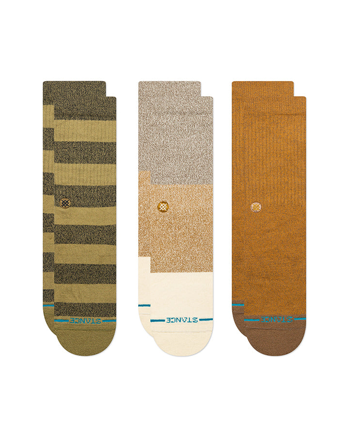 Pack de 3 chaussettes Stance Cubical