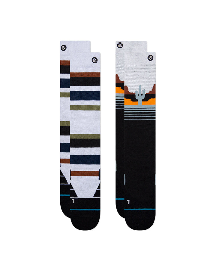 Chaussette Stance performance deserted 2 pack