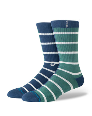 Chaussettes Stance Double vision crew butterblend teal