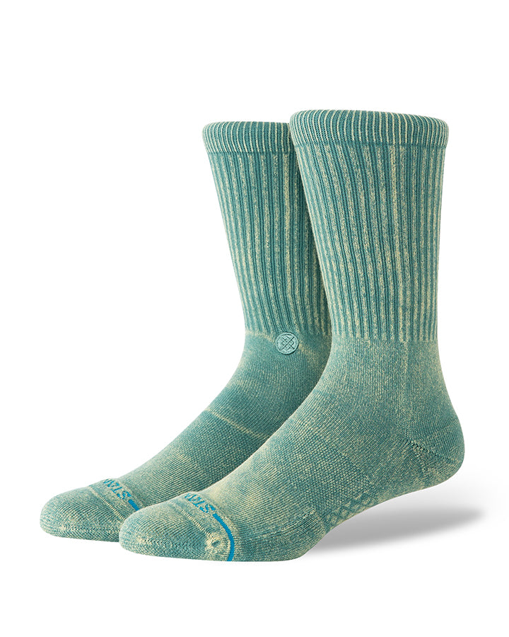 Chaussettes Stance Icon dyed crew teal
