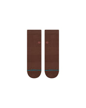 Chaussettes Stance Icon quarter dark brown