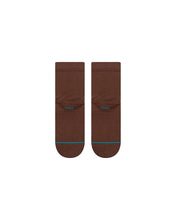 Chaussettes Stance Icon quarter dark brown