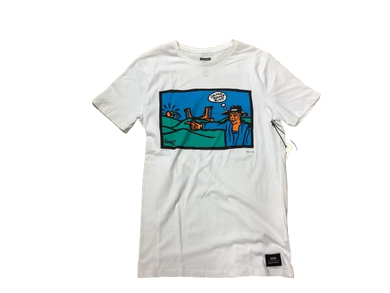 T-Shirt Globe Unemployable Ramp Riot white