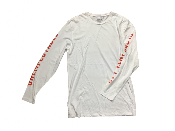 T-shirt À Manches Longues Globe Unemployable  White