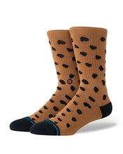 Chaussette Stance Leopard women brown mid cushion