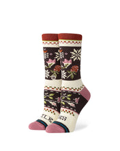 Chaussette Stance mistling toes women dusty rose mid cushion