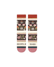 Chaussette Stance mistling toes women dusty rose mid cushion
