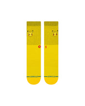 Chaussette Stance Pokemon Pikachu crew yellow