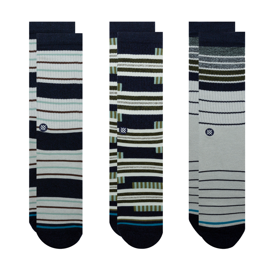 Pack de 3 chaussettes Stance Proper