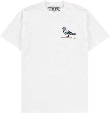 ANTIHERO T-SHIRT LIL PIGEON SS WHITE