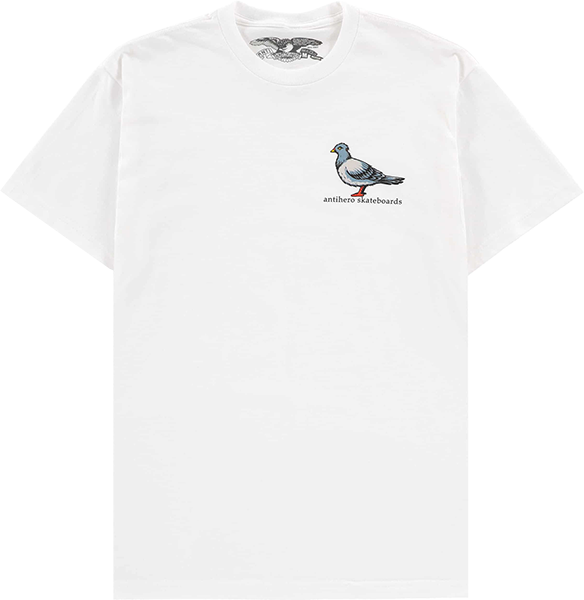 ANTIHERO T-SHIRT LIL PIGEON SS WHITE