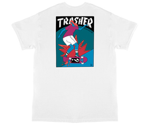 TRASHER Classic Logo Tee - Blanc