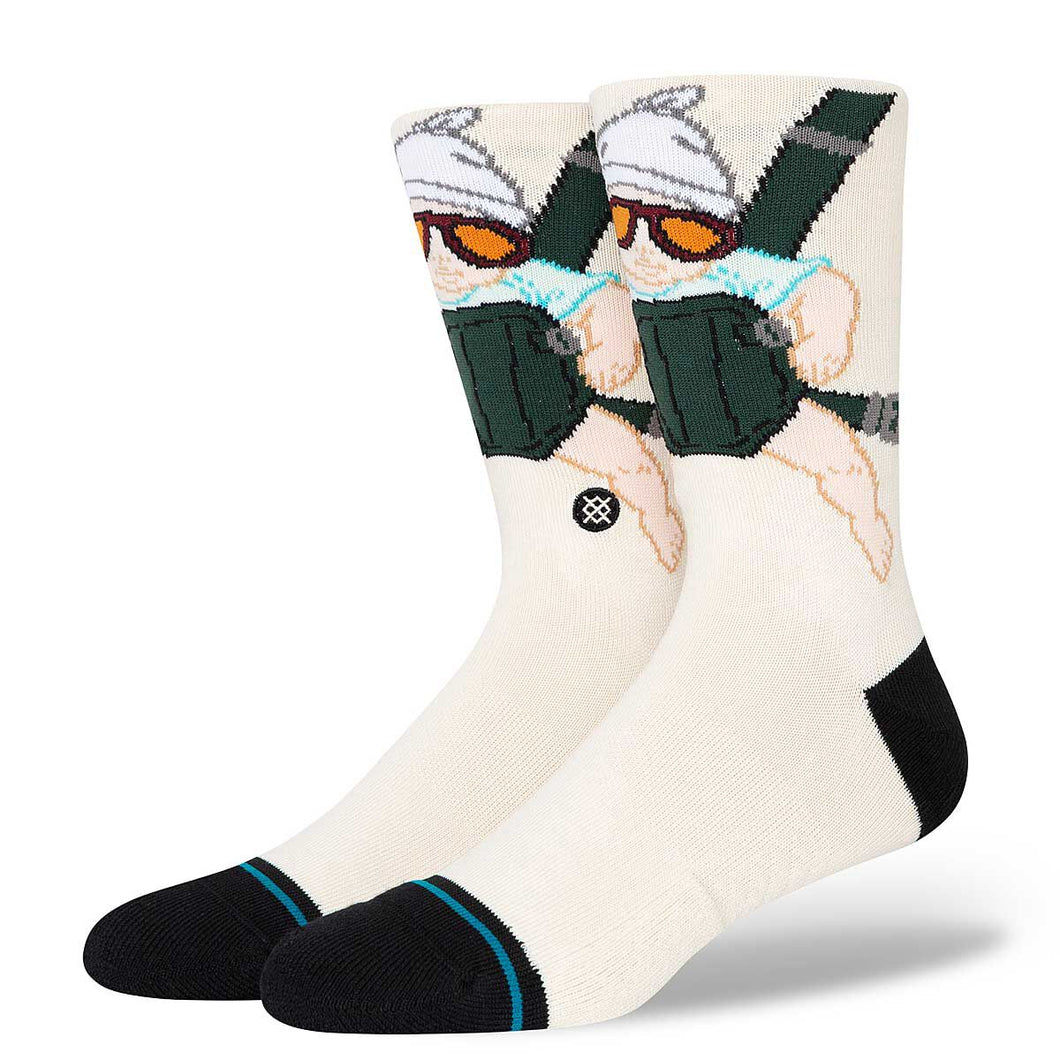Stance Chaussettes Unisexe - Run Light Crew - blanc Stance Chaussettes Unisexe - Run Light Crew - blanc