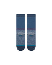 Chaussettes Stance Stoop crew butterblend blue
