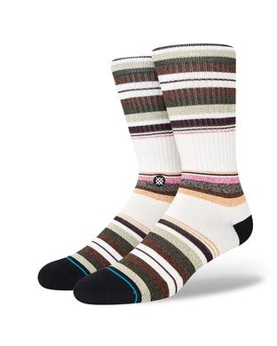 Chaussettes Stance Sun set crew butterblend blue off white