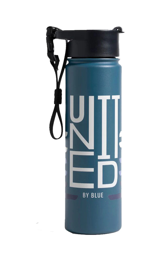 UNITED BY BLUE INSULATED STEEL BOTTLE 22 OZ - ALPINE BLUE
